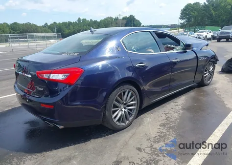 2017 Maserati Ghibli from USA, damaged, VIN ZAM57XSL2H1235941